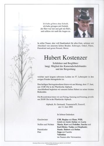 Parte von Hubert Kostenzer