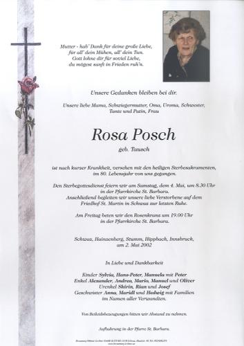 Parte von Rosa Posch