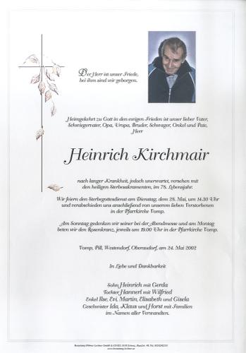 Parte von Heinrich Kirchmair