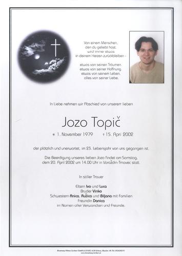 Parte von Jozo Topic