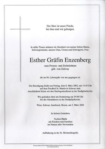 Parte von Esther Enzenberg