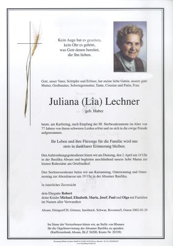 Parte von Juliana Lechner