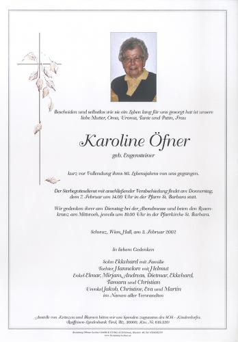 Parte von Karoline Öfner