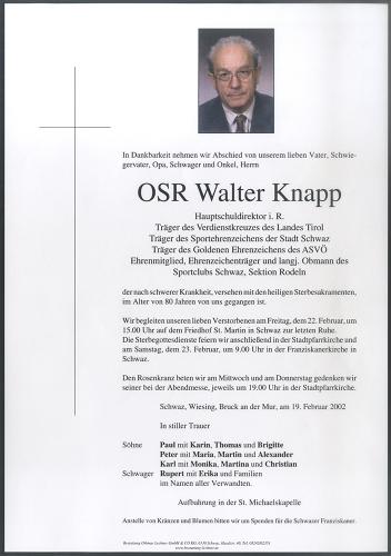 Parte von Walter Knapp
