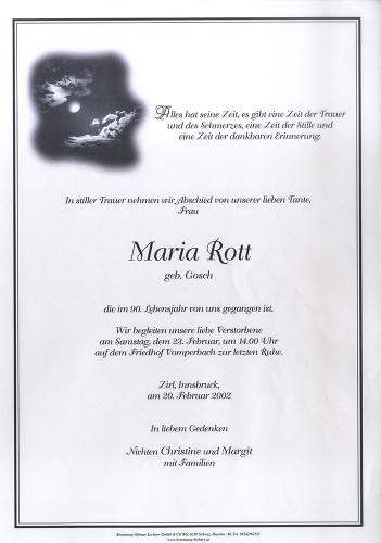 Parte von Maria Rott
