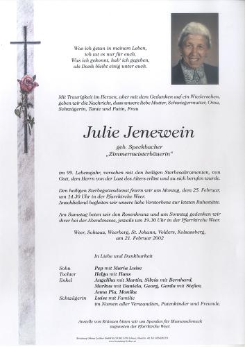 Parte von Juliana Jenewein