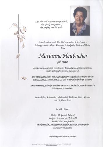 Parte von Marianne Heubacher