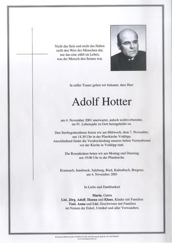 Parte von Adolf Hotter