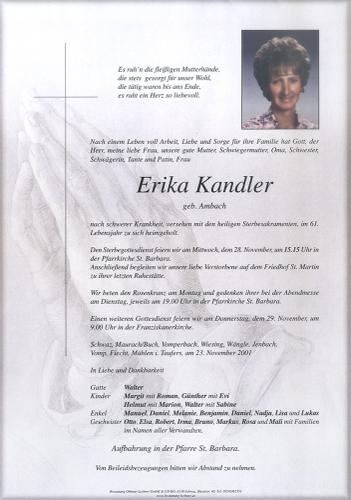 Parte von Erika Kandler