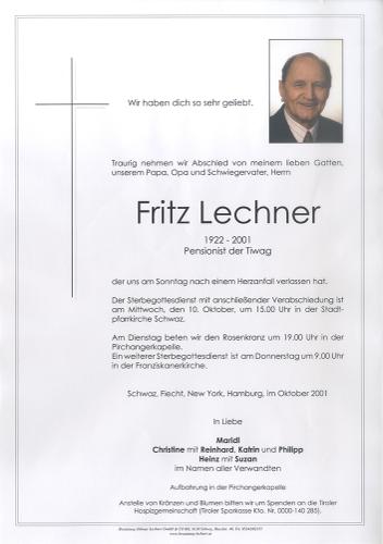 Parte von Fritz Lechner