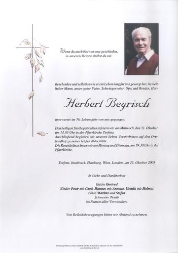 Parte von Herbert Begrisch
