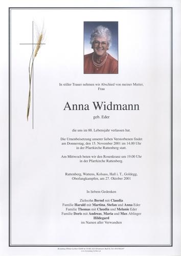 Parte von Anna Widmann