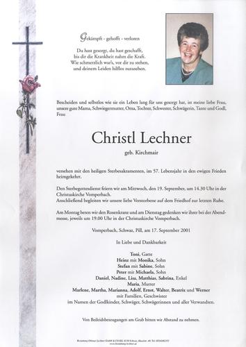 Parte von Christl Lechner