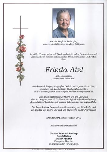 Parte von Frieda Atzl