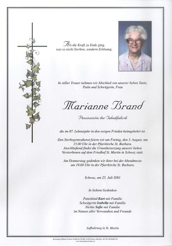 Parte von Marianne Brand