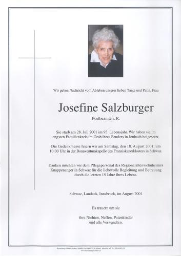 Parte von Josefine Salzburger