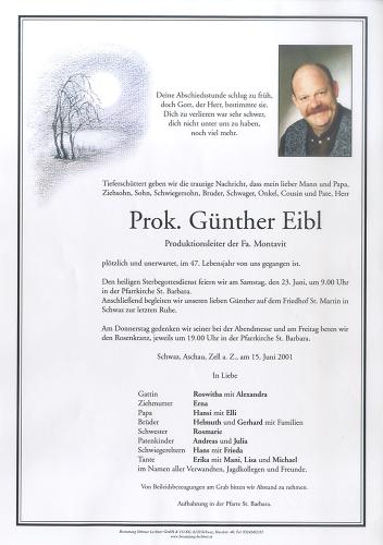 Parte von Günther Eibl