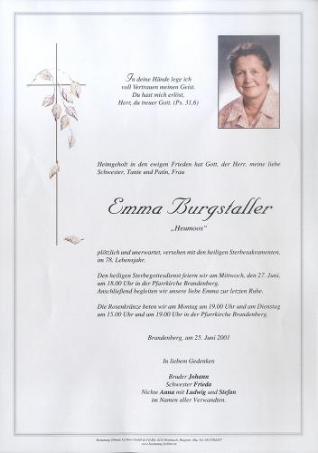 Parte von Emma Burgstaller