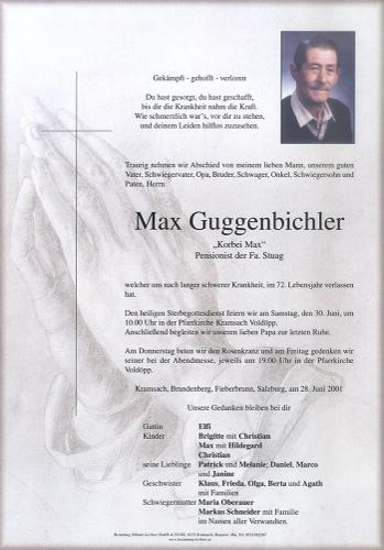 Parte von Max Guggenbichler
