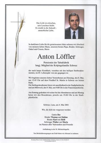 Parte von Anton Löffler