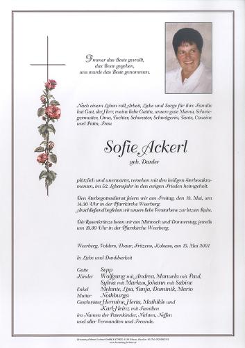 Parte von Sophie Ackerl