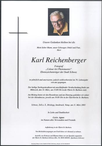 Parte von Karl Reichenberger