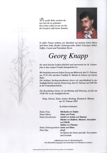 Parte von Georg Knapp
