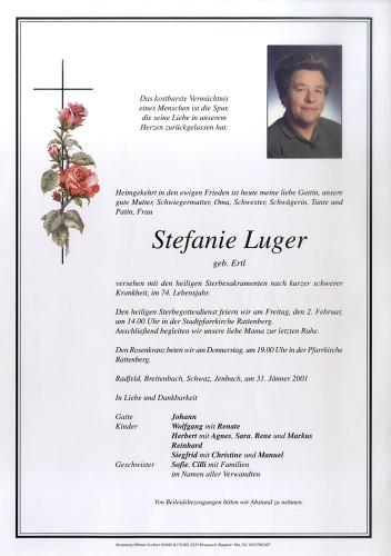 Parte von Stefanie Luger