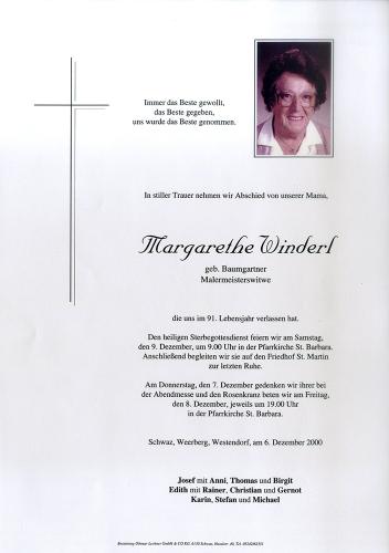 Parte von Margarethe Winderl
