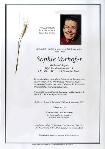 Parte von Sophie Vorhofer