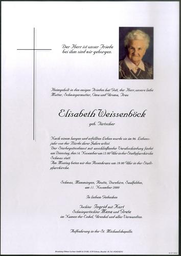 Parte von Elisabeth Weissenböck