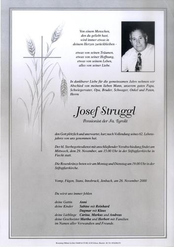 Parte von Josef Struggl