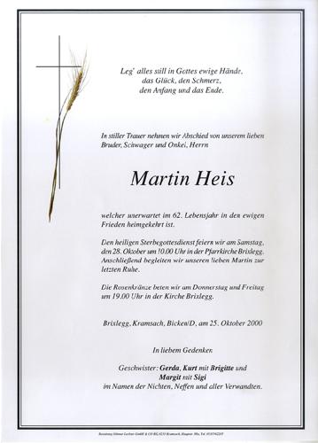Parte von Martin Heis