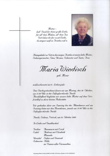 Parte von Maria Windisch