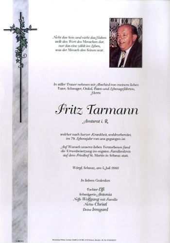 Parte von Fritz Tarman