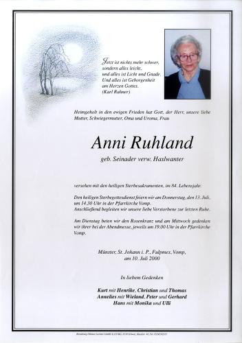 Parte von Anni Ruhland