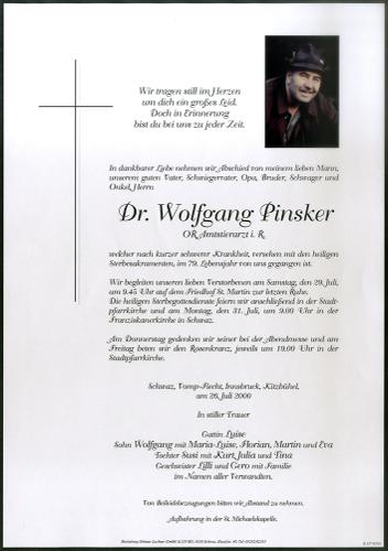 Parte von Wolfgang Pinsker