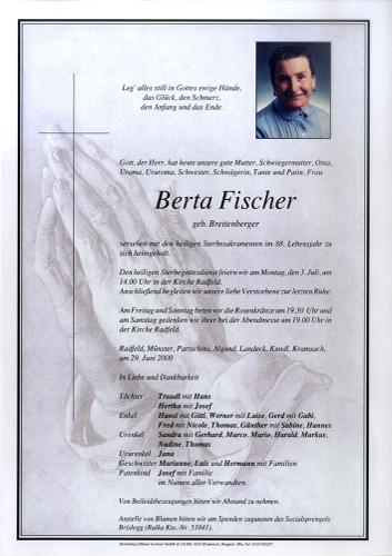 Parte von Berta Fischer