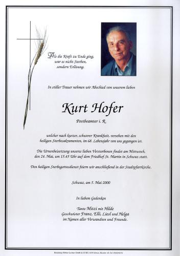 Parte von Kurt Hofer