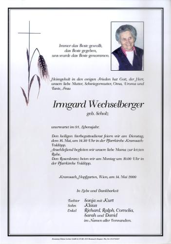 Parte von Irmgard Wechselberger