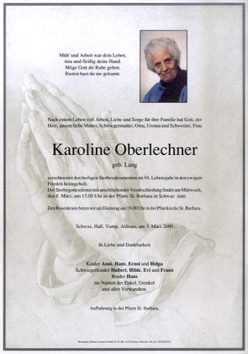Parte von Karoline Oberlechner