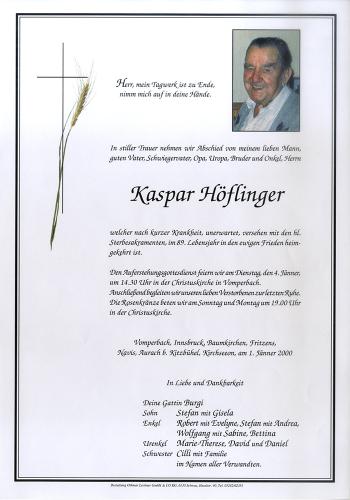 Parte von Kaspar Höflinger