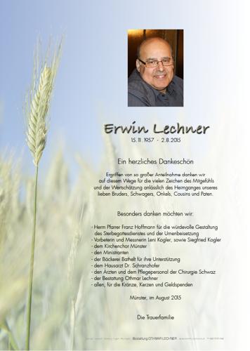 Parte von Erwin Lechner