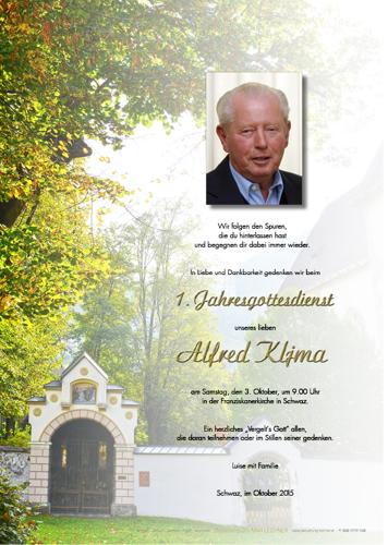 Parte von Alfred Kljma