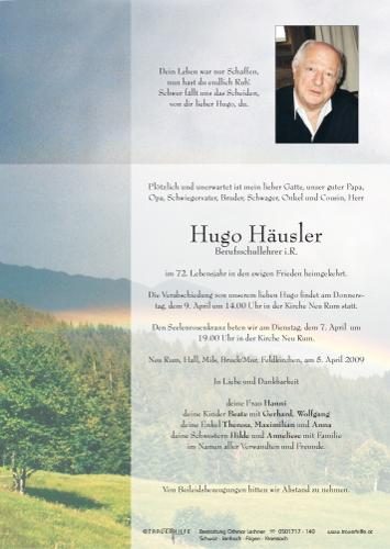 Parte von  Häusler Hugo Herr