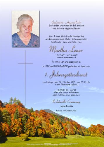 Parte von Martha Lener