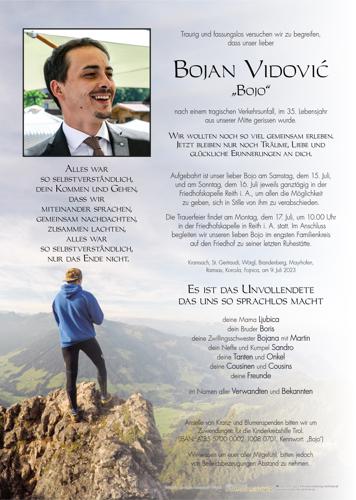 Parte von Bojan Vidovic