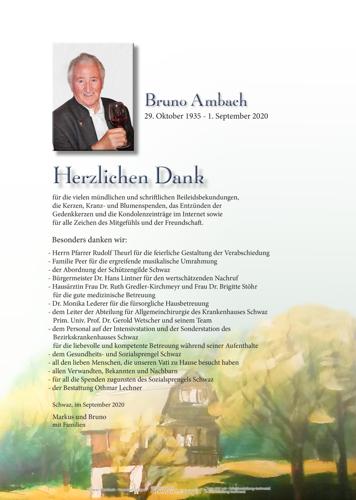 Parte von Bruno Ambach