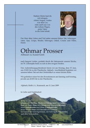 Parte von Othmar Prosser
