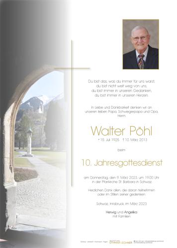 Parte von Walter Pöhl